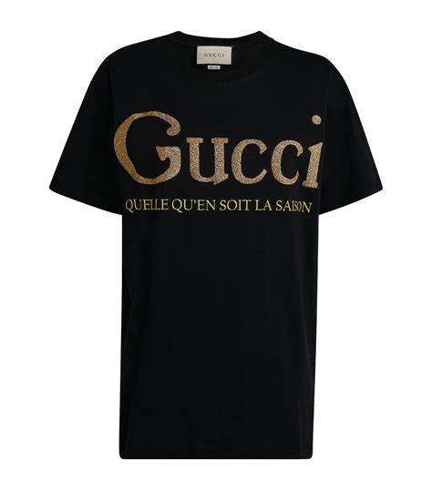 women's gucci t-shirts|women gucci slogan t shirt.